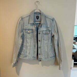 GAP Women's Faded Blue Jean Jacket